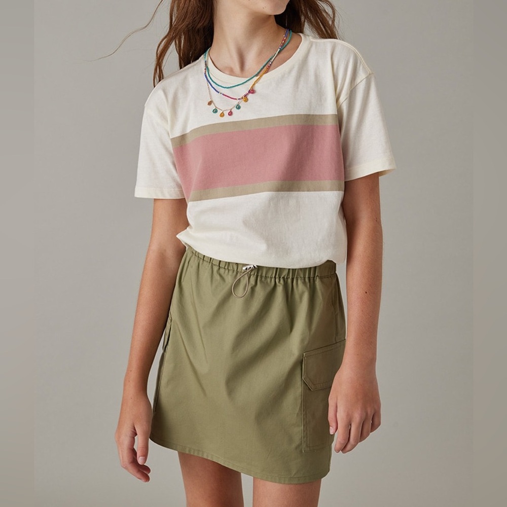 NWT Girls Hello Franki Bungee Cord Skirt Size Youth XL 14